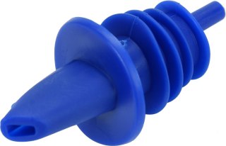 Nalewak barmański korek z rurką plastikowy niebieski Yato YG-07126