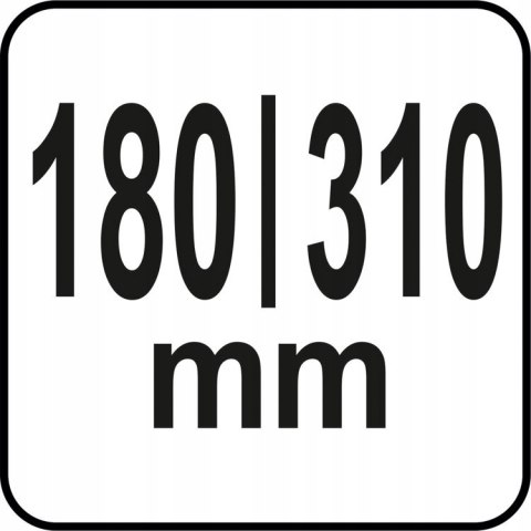 Widelec do mięsa i pieczeni stalowy długość 180 mm Yato YG-02216