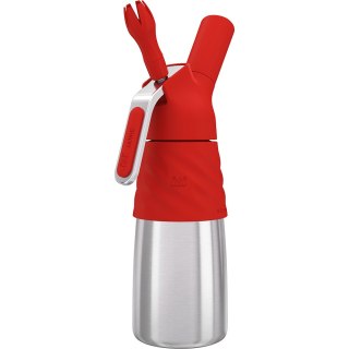 Syfon Do Bitej Śmietany Isi Creatie Whip Czerwony 0,5l + 10 Naboi N2O
