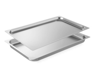 Taca rozmiar GN 1/1 h-20 mm Profi Line stal nierdzewna Hendi 809259