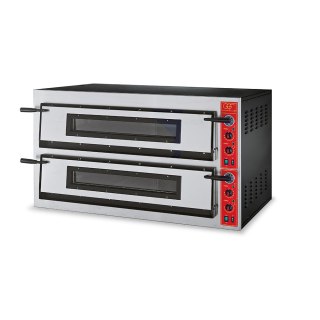 Piec do Pizzy Elektryczny GGF F-Line 2-Poziomowy 12x36 cm Stalgast 781702
