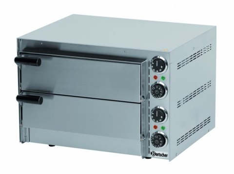 Piec do pizzy 2-komorowy 2x 35 cm 230V profesjonalny gastronomiczny Bartscher 203500